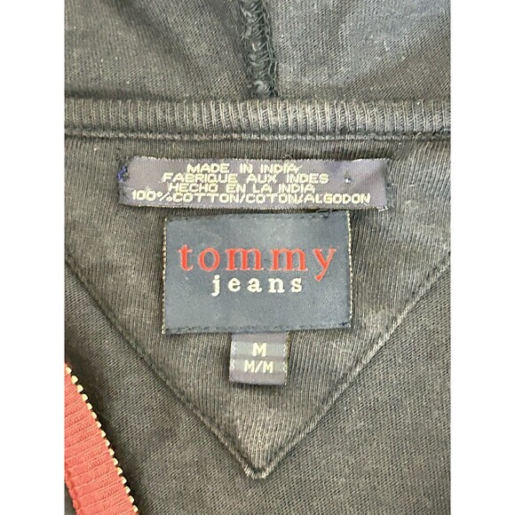 Tommy‎ Jeans Womens Medium Hooded T-Shirt Dress Swim Cover - Picture 5 of 9